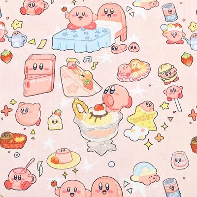 Cartoon Kirby 100 Cotton Fabri - Sewing In Textile ulasan dan harga