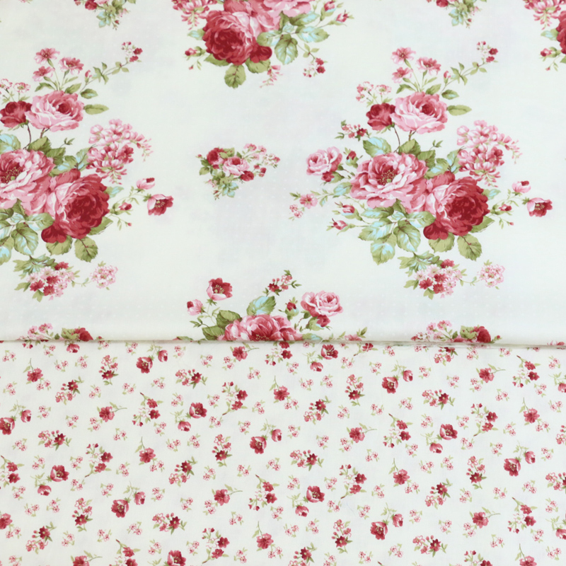 Cotton Twill Printed Fabric Pe - Sewing In Textile ulasan dan harga