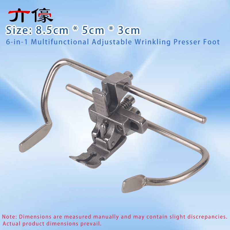 F88 6-in-1 Multifunctional Adj - Zipper Foot Presser ulasan dan harga