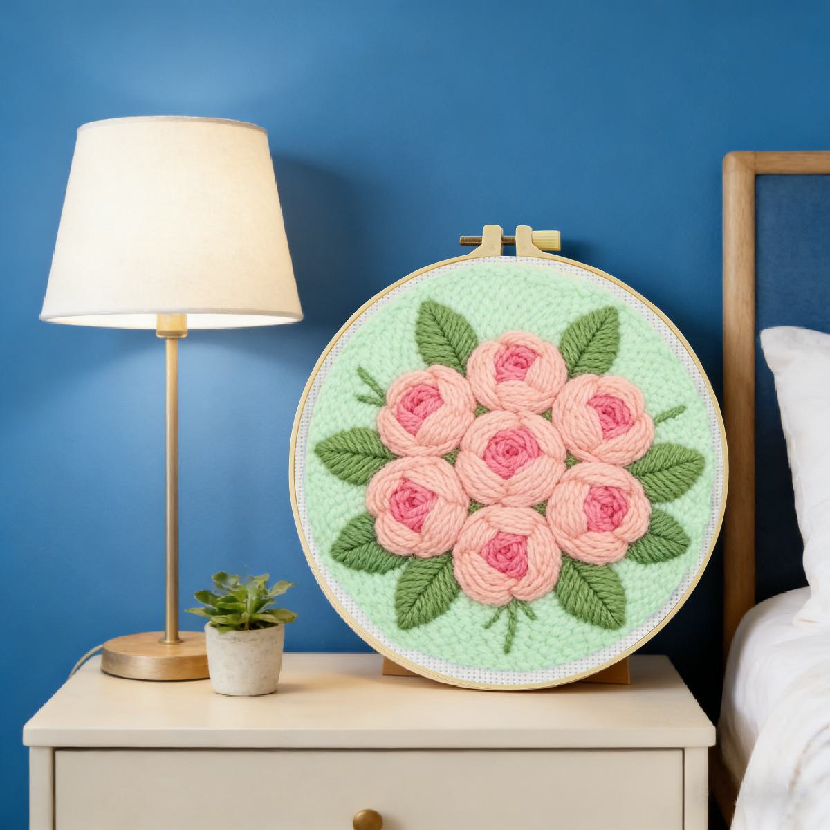 20X20CM/7.87inch Flower punch  - Sewing Textile Art ulasan dan harga